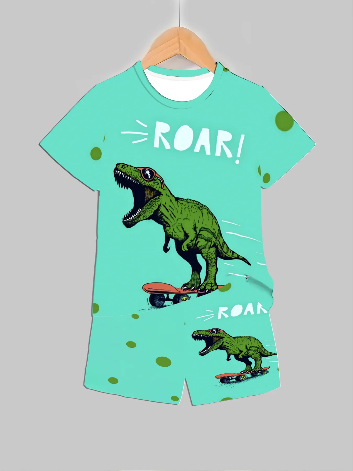 New Dinosaur Printed Outfits T - Baby Clothing Usa 评论和价格