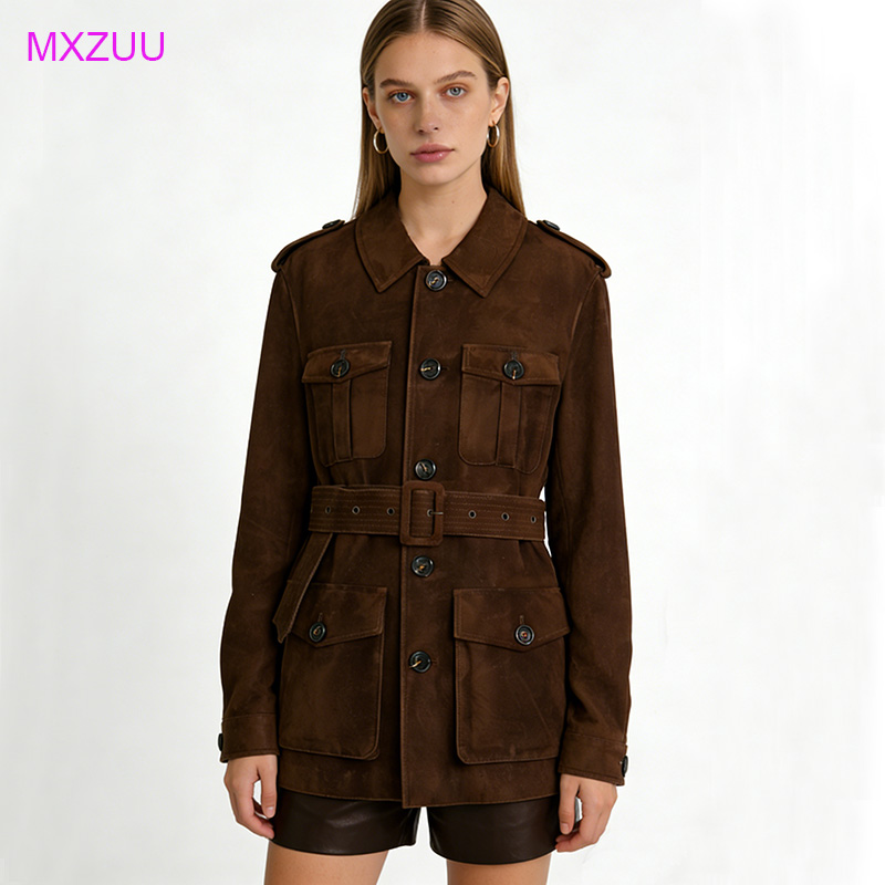 Brown Vintage Kid Suede Leathe - Baby Clothing High End 评论和价格