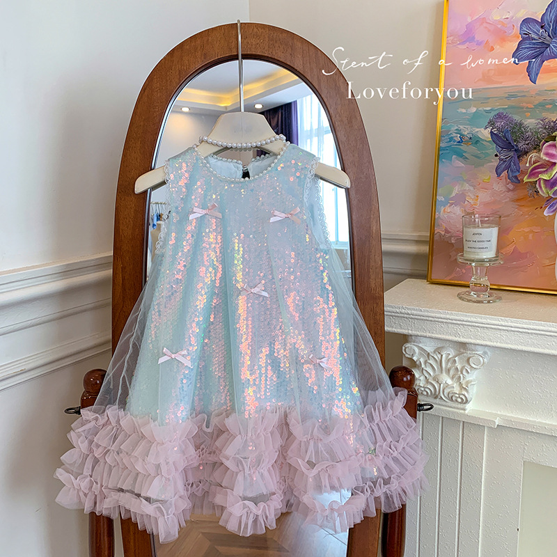 Girls Dress Summer New Childre - Baby Clothing High End 评论和价格