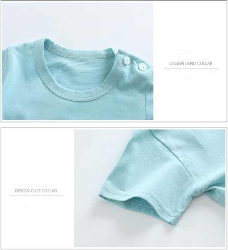 Cotton Tees+Shorts 2-piece Tra - Baby Clothing Dividers 评论和价格