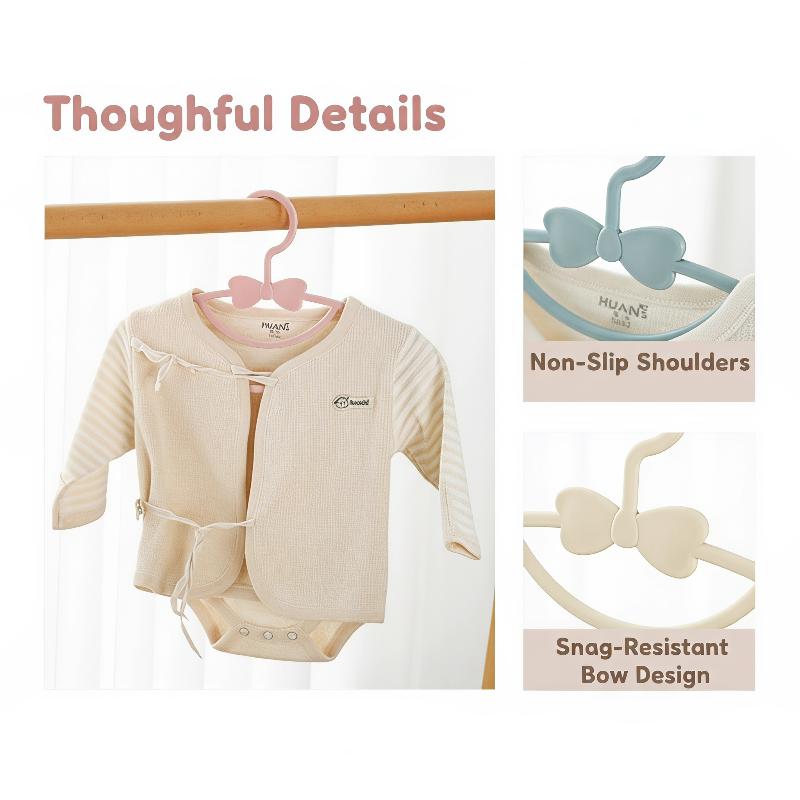 12PCS Baby Kids Clothes Hanger - Baby Clothing Hanging Rack 评论和价格