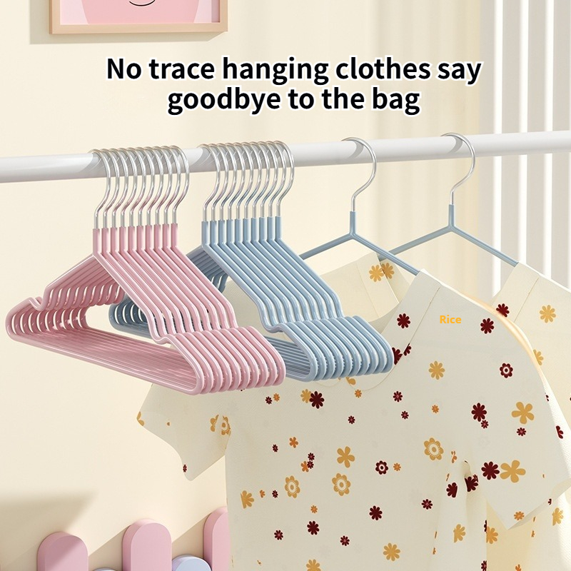 Nano Trace - Free Anti - Slip  - Baby Clothing Hanging Rack 评论和价格