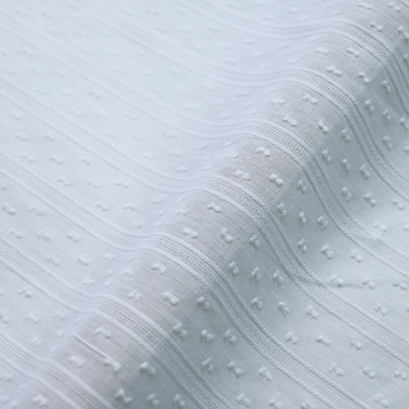 50cm*147cm White Cotton Jacqua - Baby Clothing Organic 评论和价格